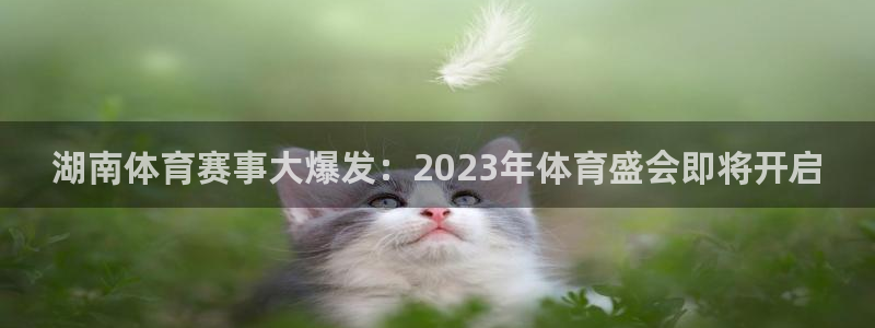 lqtv乐球直播：湖南体育赛事大爆发：2023年体育盛会即将开启